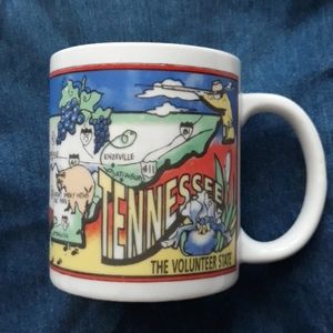 TENNESSEE STATE coffee mug